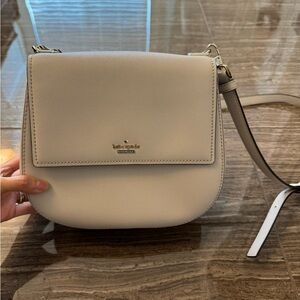 Kate Spade Ivory Crossbody Bag with Adjustable Strap